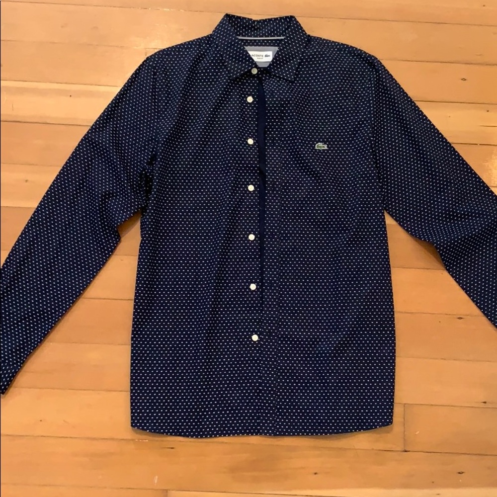 Lacoste button down shirt